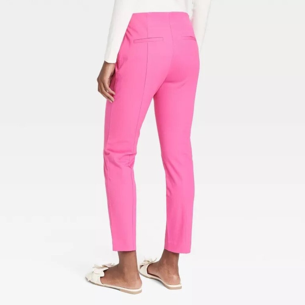A New Day Bi-Stretch Elastic Waist High Rise Ankle Skinny Pants - Picture 2 of 9